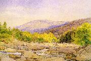 Hill, John William View on Catskill Creek oil on canvas